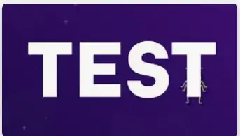 Call of Duty Toys Test 2 Product One - Unique Test Description graphic in white on a purple background, with small star-like marks.